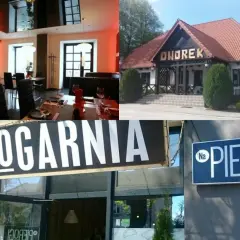 Szukasz miejsca, gdzie na lunch w Piotrkowie? Zobacz te lokale: elegancka restauracja, Dworek i Pierogarnia.
